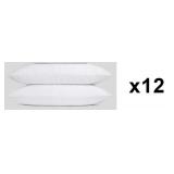 (12) PILLOWCASES PARACHUTE SATEEN - KING