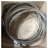 (85) 7" HOSE CLAMPS