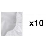 (10) PARACHUTE SATEEN FITTED SHEET - QUEEN