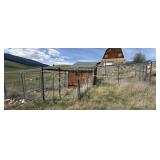 Chicken Coop & Chain Link Fence #1