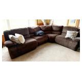 Brown Sectional Sofa