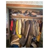 Men's Hunting / Outdoor Clothing Closet