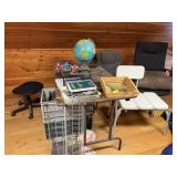 Office Supplies, Table, Chairs