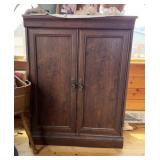 Petite Storage Cabinet w/ Office Supplies