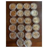 U.S. Presidential Dollar coins