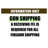 FFL REQUIRED FOR FIREARM SHIPPING
