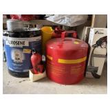 5 Gal Kerosene, Gas Can, Extinguisher