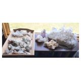 15' Quartz Crystal Cluster & Crystal Collection