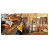 Assorted Lumber and Building Materials
