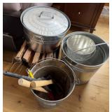 Fireplace Buckets & Tools