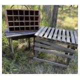 Sidetables & Vintage Crate