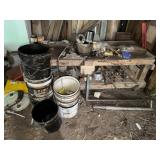 Work Table w/ Contents
