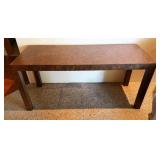Vintage Parsons-Style Table