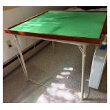Card Table w/ Rotating Puzzle Board