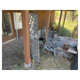Garden Bench Pieces