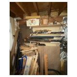 Woodworking, Lumber & Tool Assortment