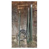 8' T-Posts & Barbed Wire