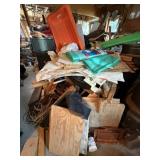 Sleds, Filing Cabinet, Wood, Misc Bundle