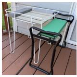 Gardener Kneeler & White Stand