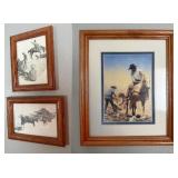 Western Bahtroom Wall Art