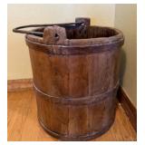 Vintage Wood Bucket