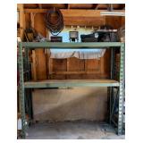 Metal Shelf w/ Misc Contents