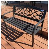 Metal Garden Bench