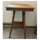 Square Two Tier Side Table