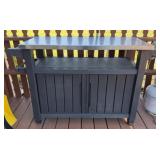 Portable Outdoor Table & Storage Cabinet