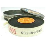 Genuine Haynes Yellowstone Nitrate Film Reel