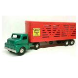 Vintage Structo Cattle Farms Truck & Trailer