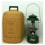 Vintage 1981 Coleman Lantern w/ Carry-Case