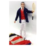 1960 Circa Ken Fashion Doll By Mattel