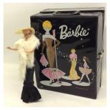 1962 Barbie & Black Vinyl Case by Mattel inc.