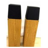 43" Tall Vintage Ohm FRS-11 Speaker Pair