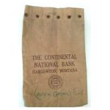 Harlowtown MT National Bank Bag