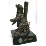 Friends of the NRA Resin Bear Sculpture