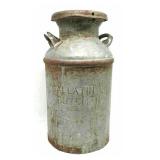 Gallatin COOP Bozeman MT Milk Can