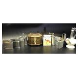 Vintage Butane Lighters & Incense Holder
