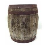 Vintage 17.5" Wood Mini Keg