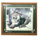 Signed "Winter Wolf" by Maija Print