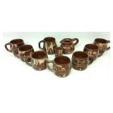 Clays in Calico Cardwell, Montana Coffee Set