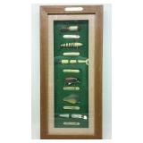 Fishing Lures of the 20th Century Shaddow Box