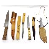 7Pc Assorted Collectable Knives
