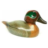 Hand Painted Wooden Duck