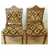 Pair of Antique "Her