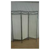 3-Panel Metal Frame Screen