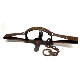 Genuine No. 6 Grizzly Bear Trap: Circa: 1880