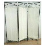 3-Panel Metal Frame Screen