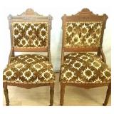 Pair of Antique "Her